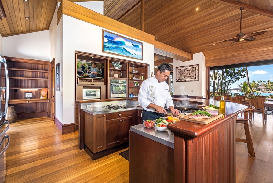 Personalized concierges services available including chef services (additional costs apply and subject to availability)