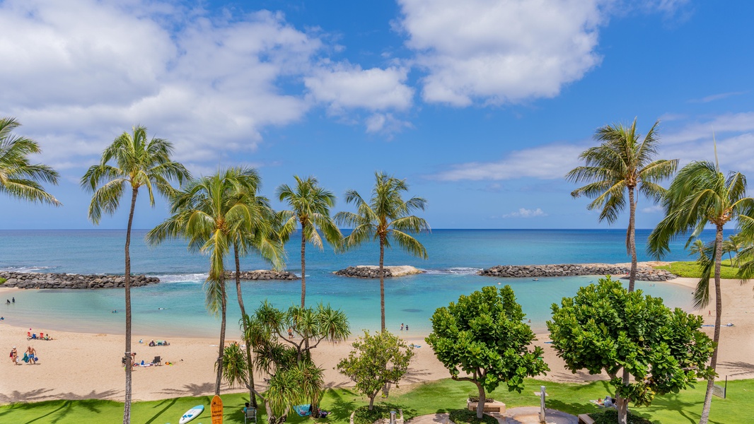 Another incredible view from the lanai at your condo.