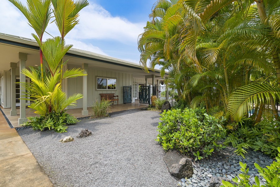 Enjoy landscaped paths, palm-lined privacy, and direct access to lanai living.
