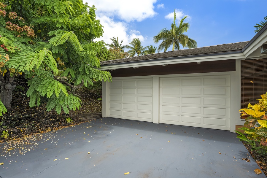 Garage exterior