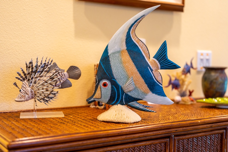 Island-inspired touches throughout the home bring warmth and character to your Hawaiian retreat.