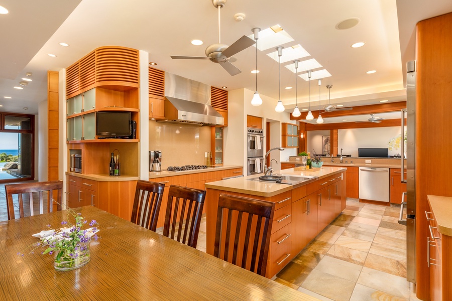 This open-concept chef’s kitchen is designed to bring people together over great food and even better conversation.