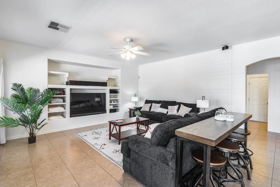 Big tv for movie nights
