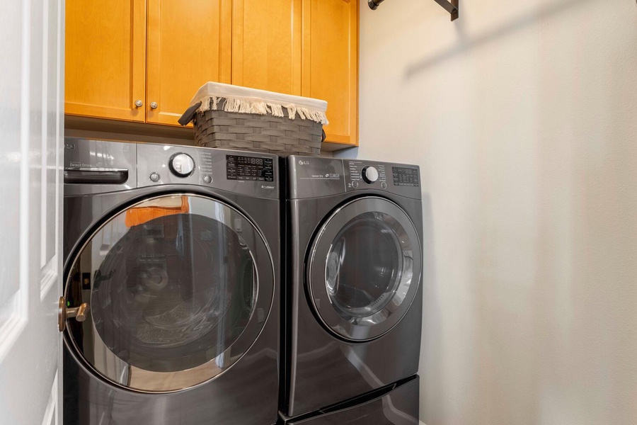 Full laundry facilities for your stay!