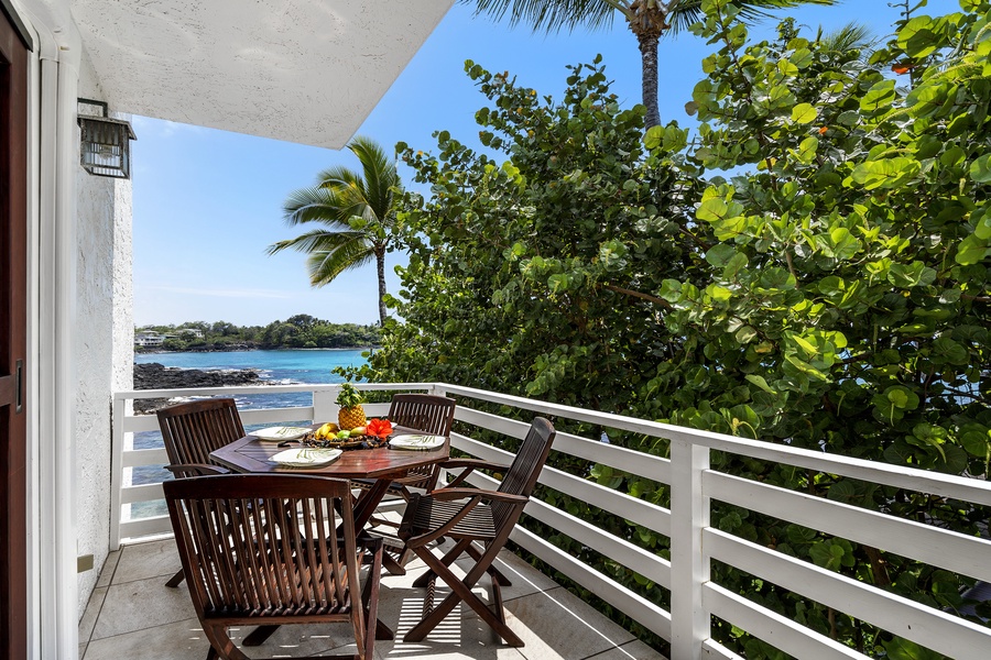 Third floor balcony for enjoying this oceanfront masterpiece