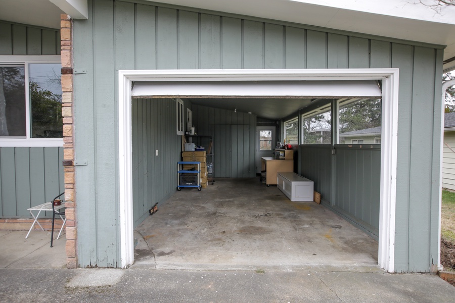 Enjoy the convenience of an attached garage during your stay