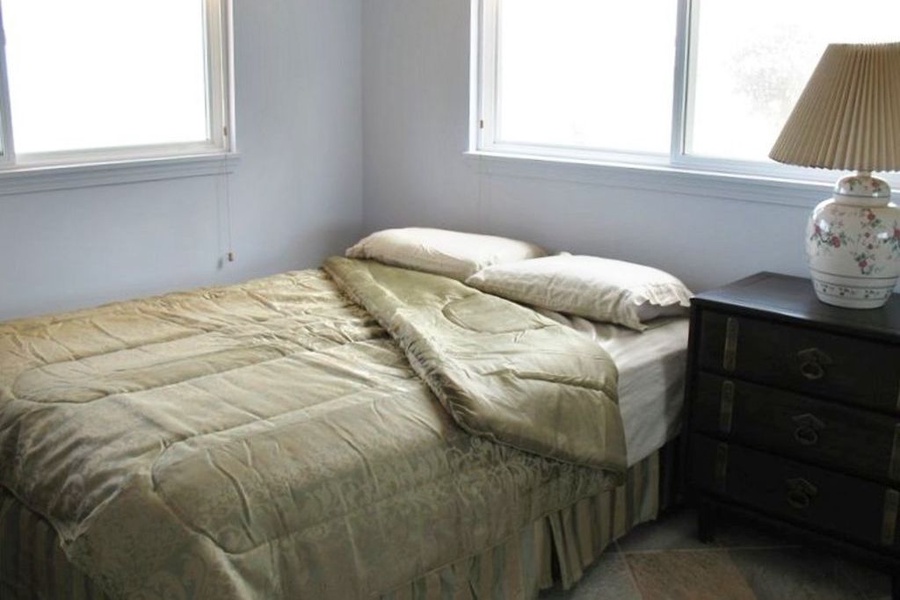 Guest bedroom with a double bed.