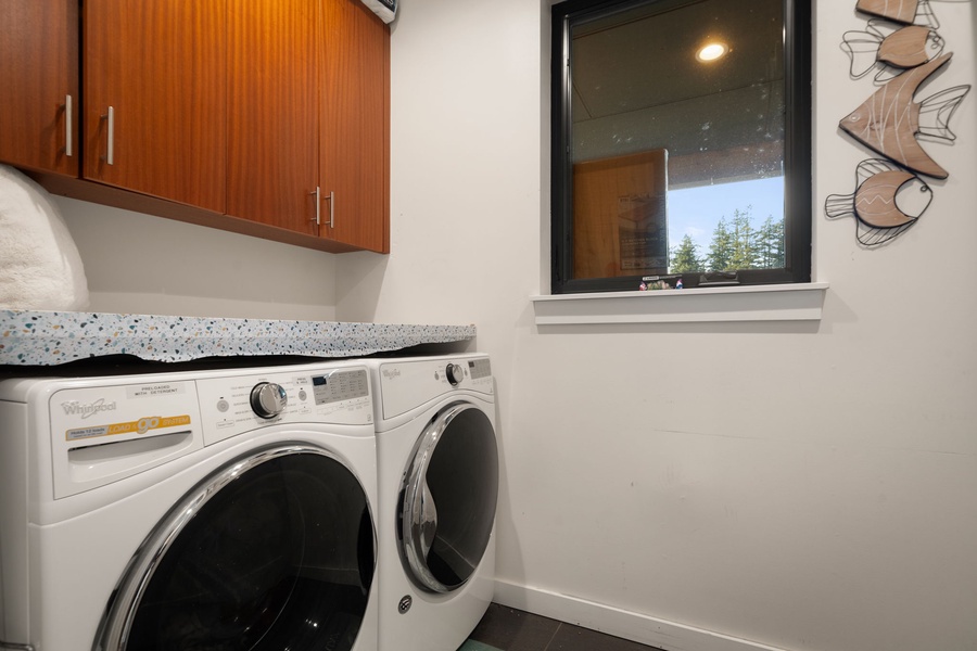 Features modern appliances and ample storage, making extended stays effortless and comfortable.