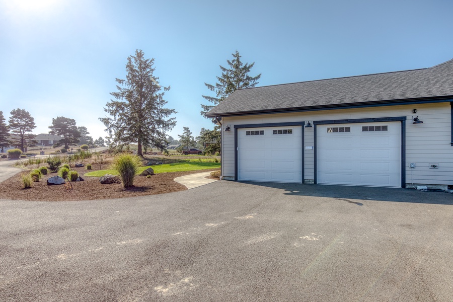Double garage for more than one car