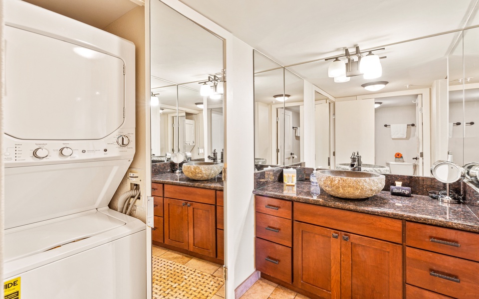 Private washer and dryer in the home-installed 2019