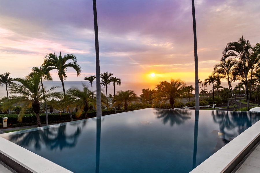 End your day with a sunset swim and endless ocean views.