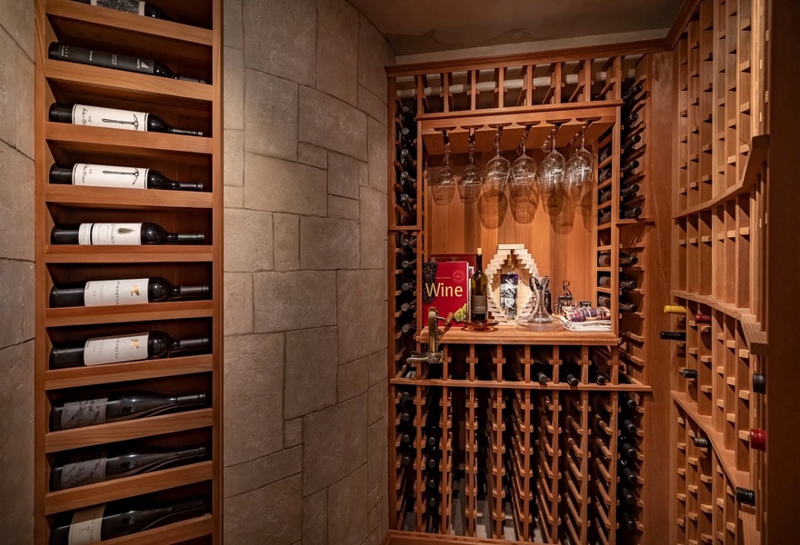 With a wine cellar tailored for the discerning wine connoisseur; savor world-class vintages in style.