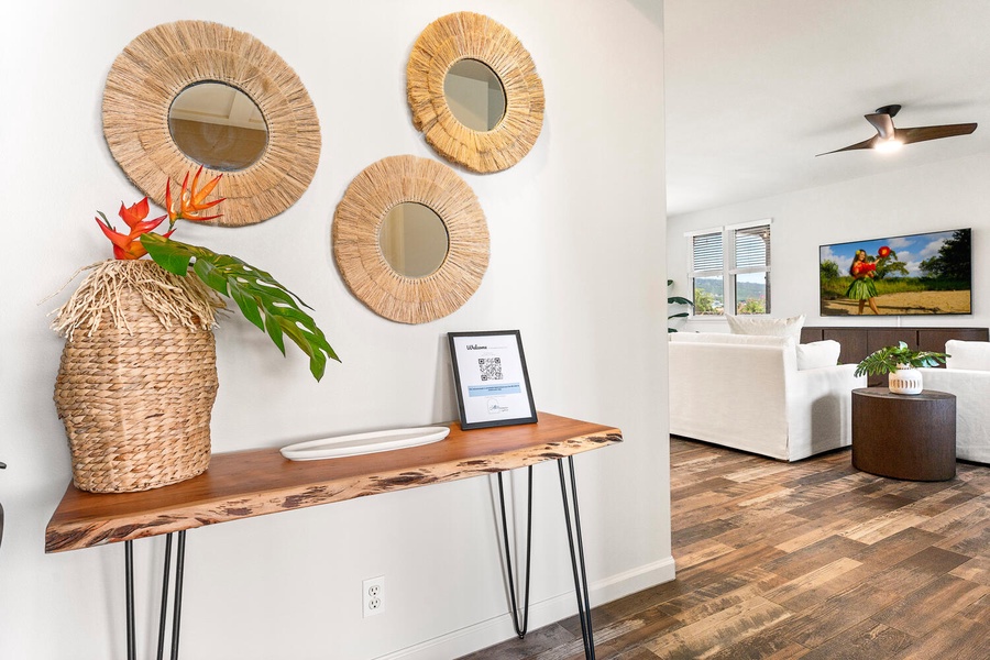 Step into warmth, where every welcome begins.
