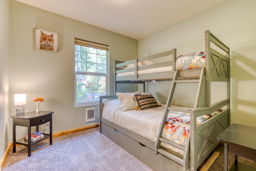 Guest Bedroom 3 is perfect for those traveling with kids