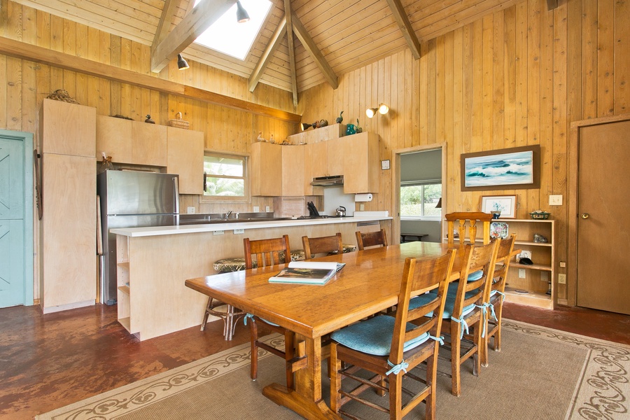 Dining area.