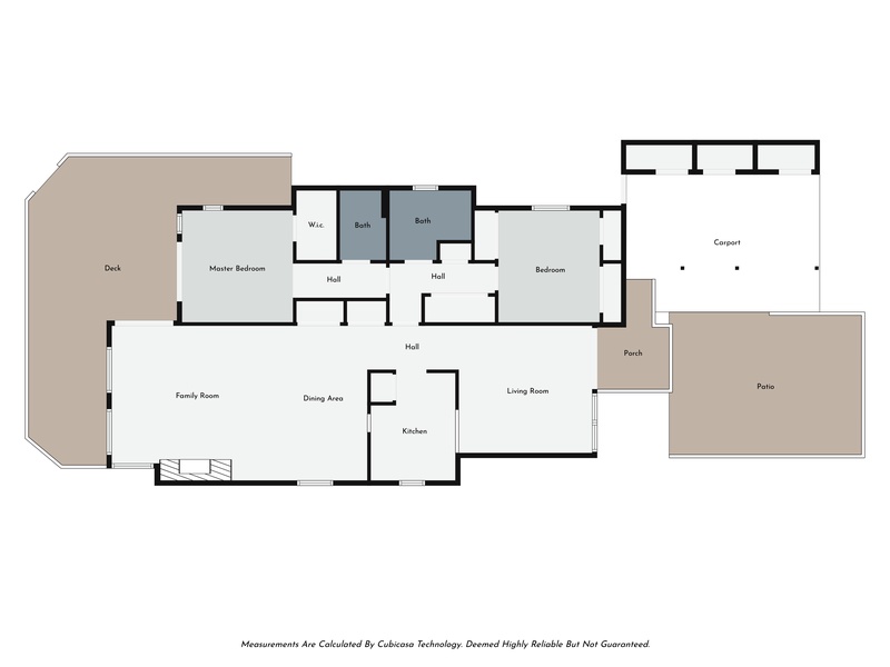 Sandy Point Sanctuary floor plan.