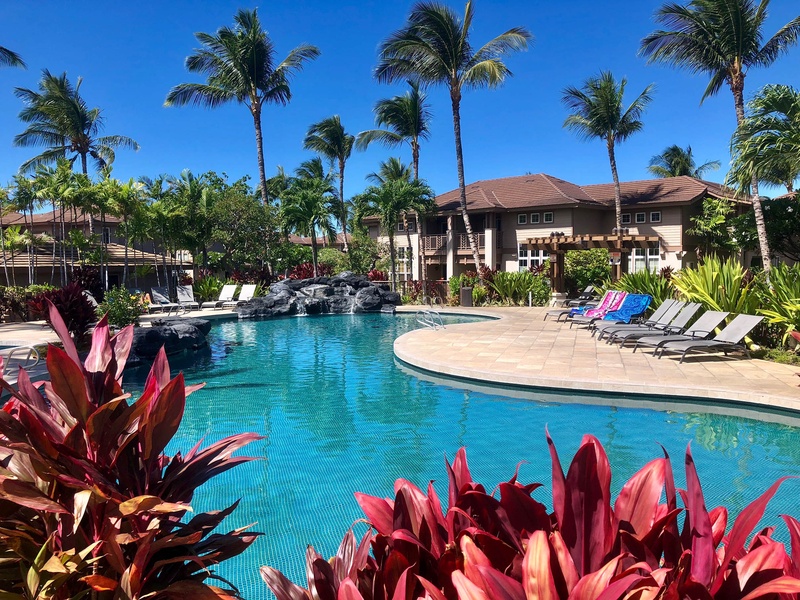 Waikoloa Colony Villas Offers Two Gorgeous Free-From Pools to Choose From