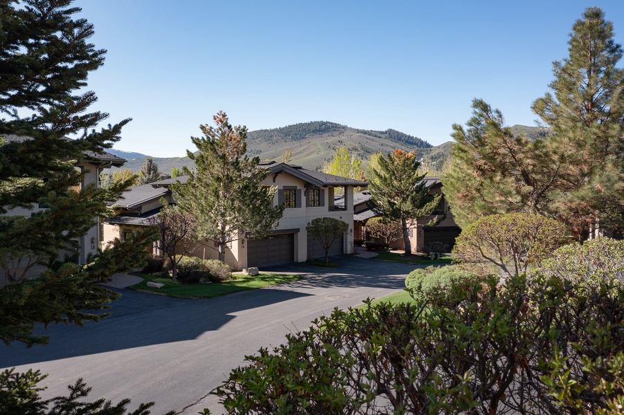 The incredible views of Bald Mountain welcomes you to this home away from home!