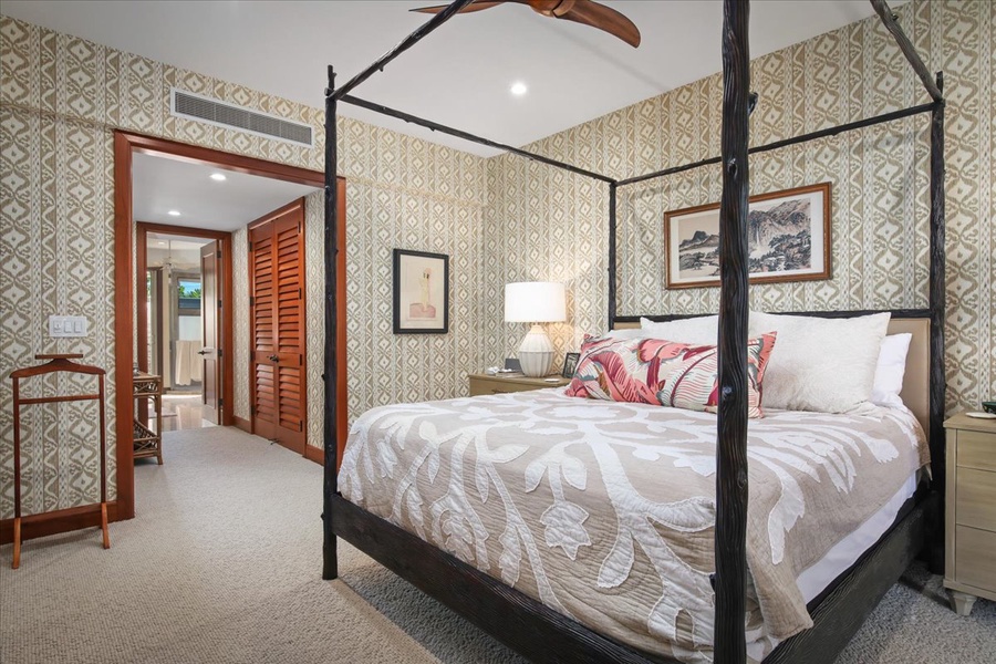 The primary suite features a large closet and an ensuite bath.