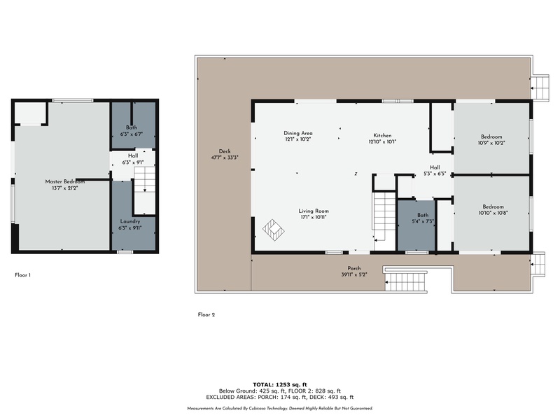 Detailed floor plan of the whole house.