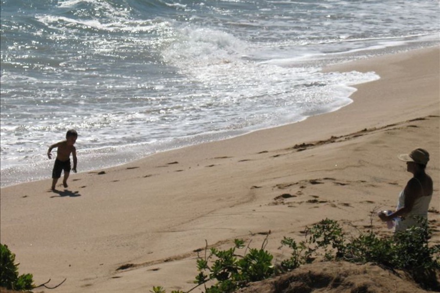 The Beach is Right Outside Your Gate!