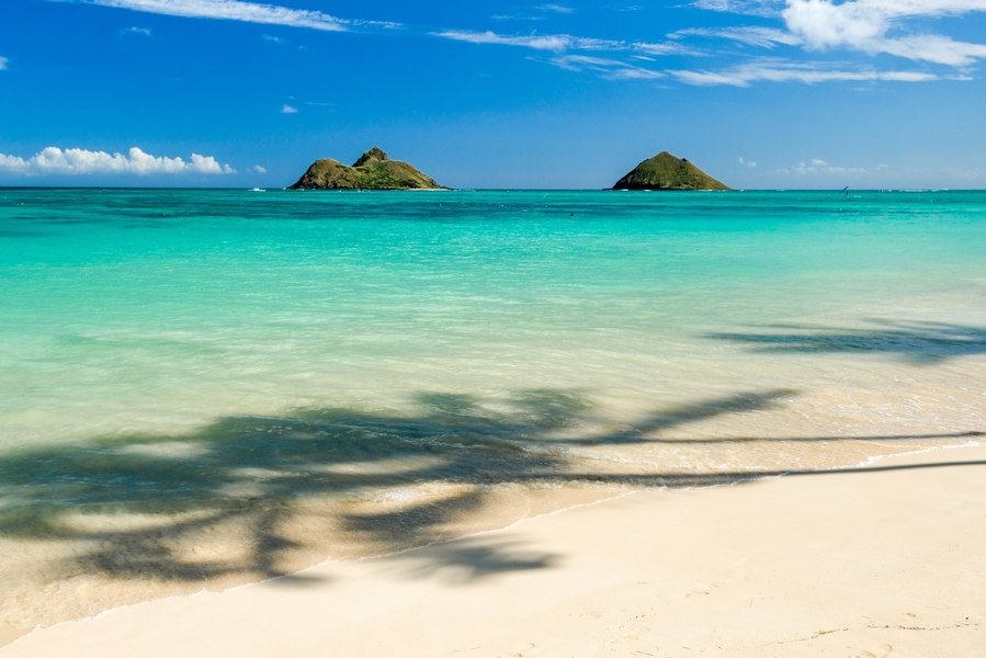 The inviting Lanikai Beach for serene beachside moments.