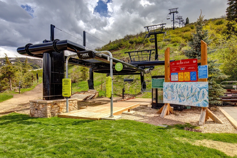 Summer version of the slopes