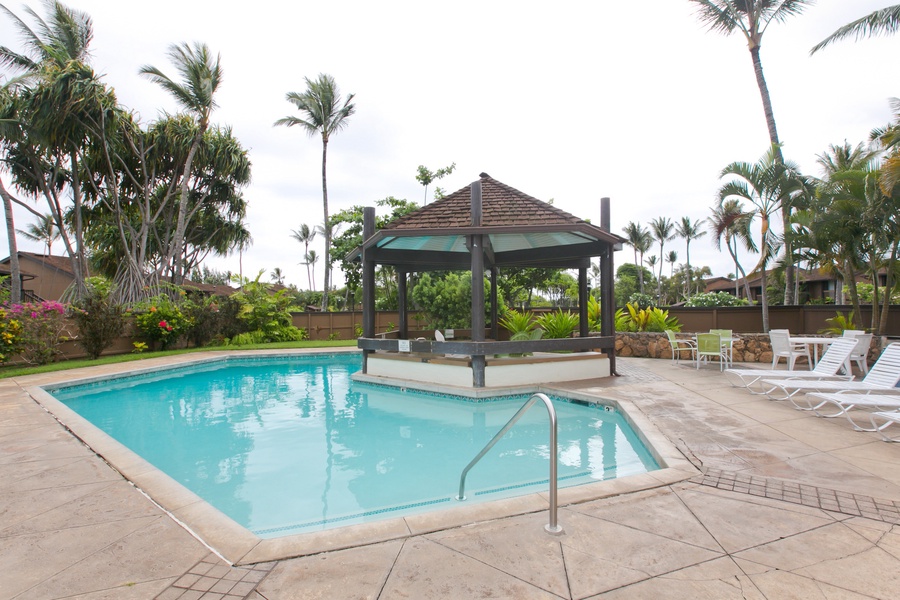 Be welcomed in refreshing bliss at our inviting outdoor pool.