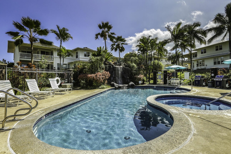 Spend your time relaxing by the refreshing pool.