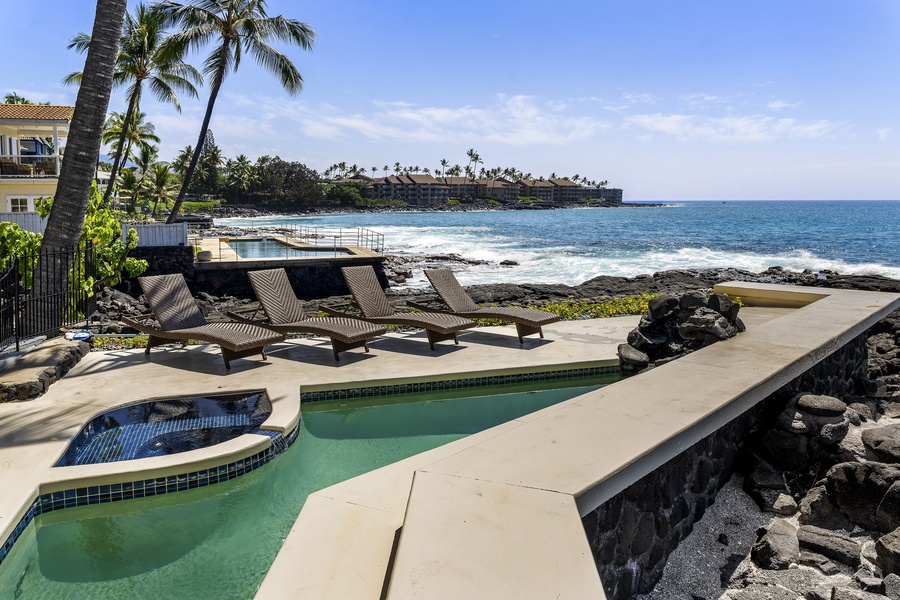 This home, located on the Big Island’s rocky west coast, provides the amenities and location to enjoy this beautiful setting
