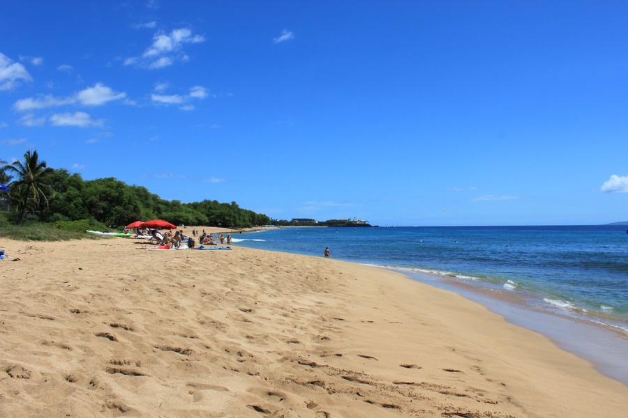 A short stroll from Honua Kai Konea 230 takes you to golden sands and warm ocean waves.