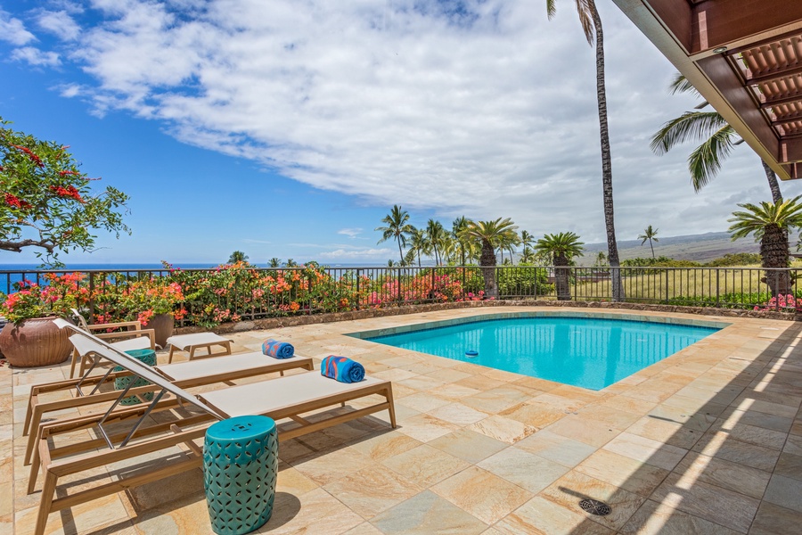 Enjoy Whale Watching (December-April) & Epic Views Year Round from the Generous Lanai & Pool Deck.