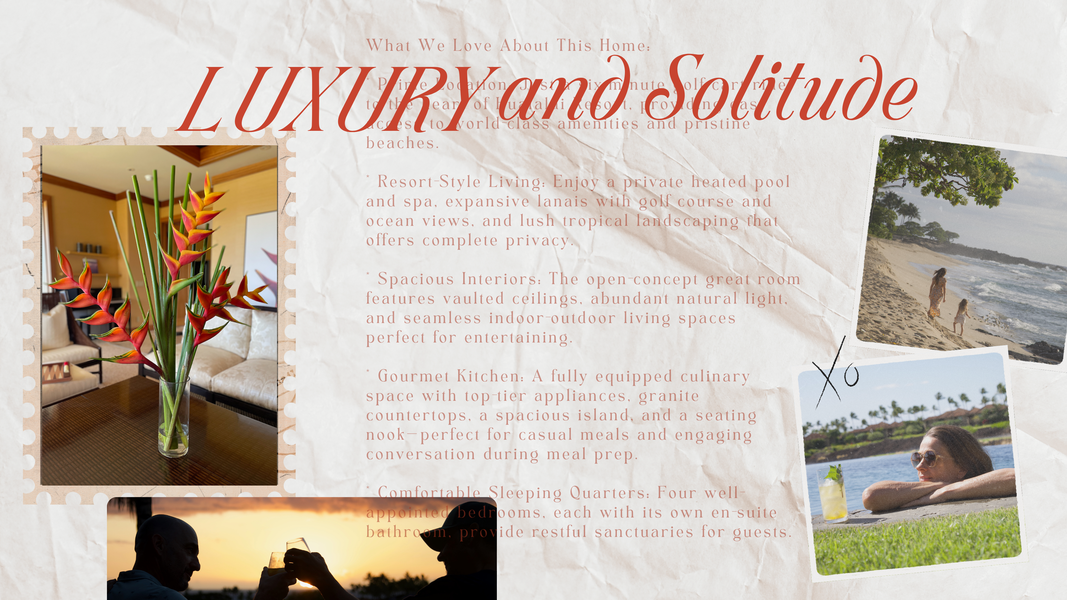 The perfect blend of luxury and solitude, an elegant estate for you and the whole family.