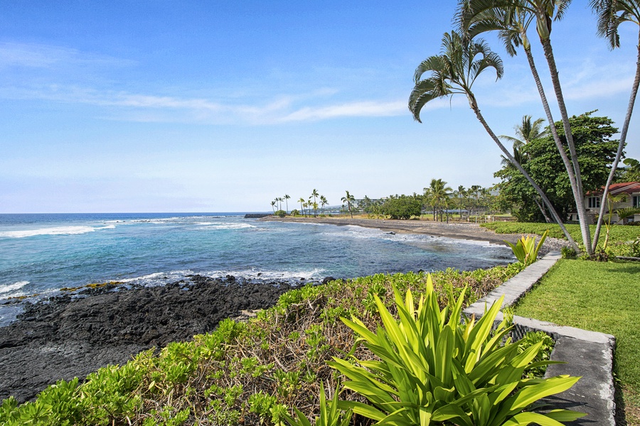 Condo oceanfront view