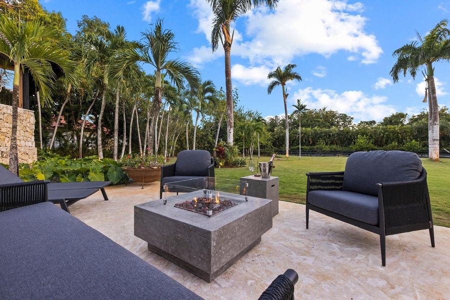 Enjoy the beautiful outdoor space of Casa Tamarindos.