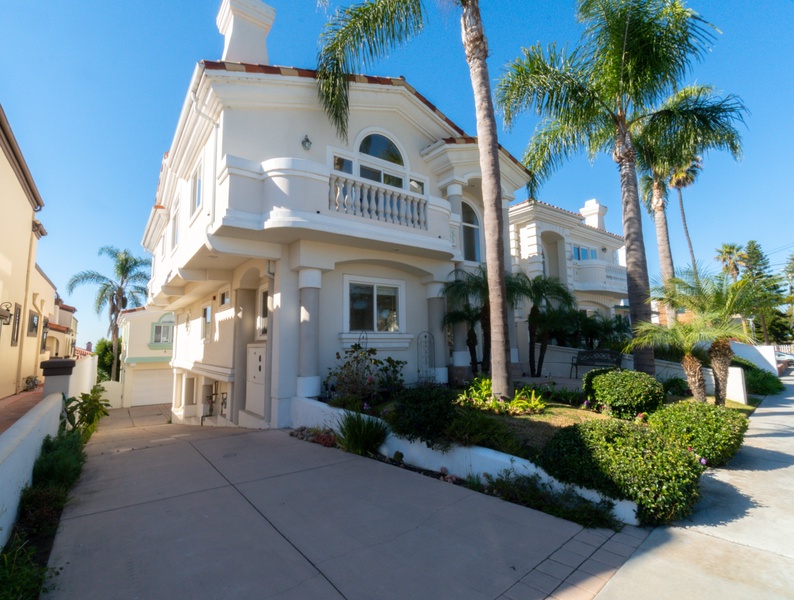 Experience the epitome of luxury with the captivating front facade