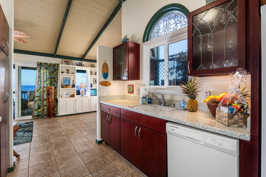 Enjoy ample counter space, natural light, and easy access to all your cooking essentials.