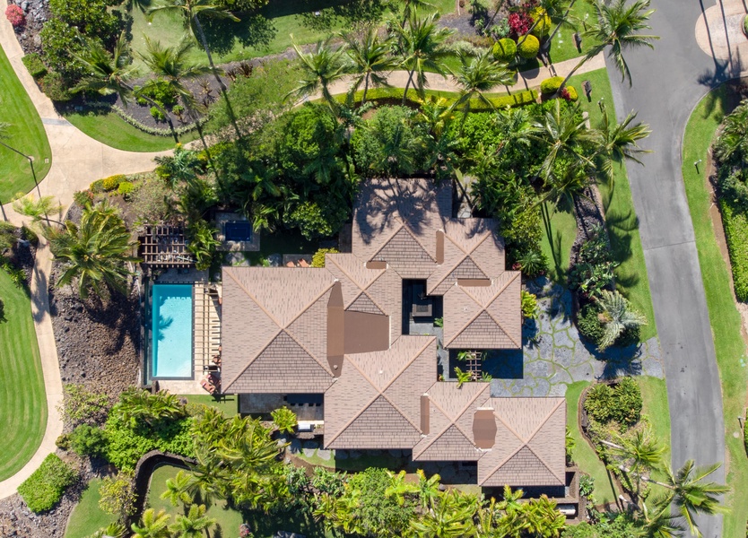 Ariel View of the Estate