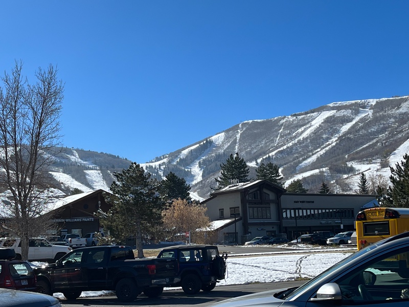 Resort is in an ideal ski in-ski out location