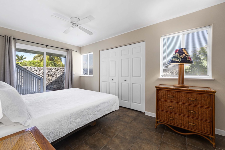 This room features A/C, Lanai access, ensuite and secondary sleeping area