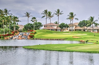 The incredible golf course at the resort.