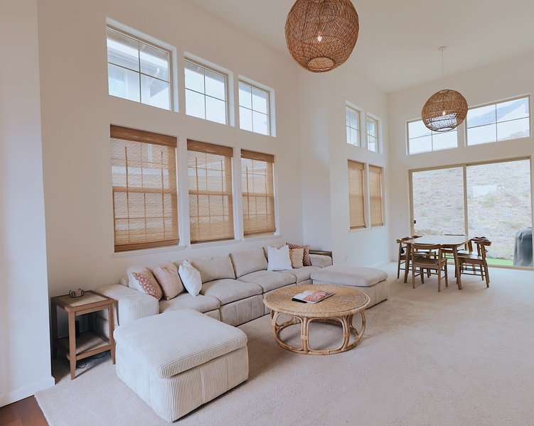 Enjoy laid-back living with soft seating, natural light, and views that soothe the soul.
