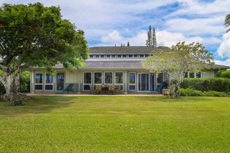 House-view from the golf course!