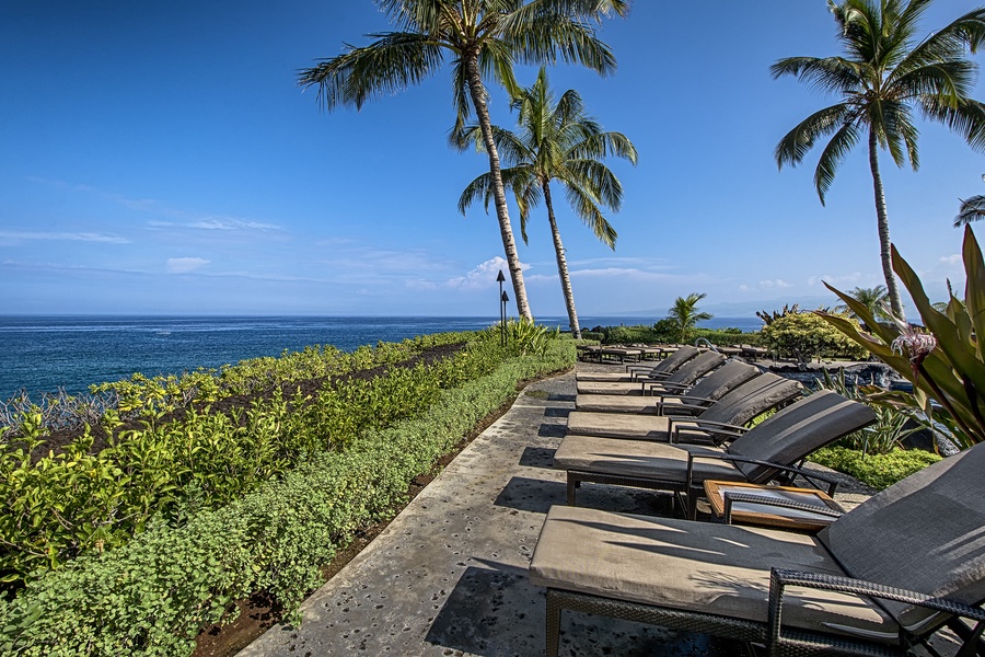 Lounge around and take in the ocean air!