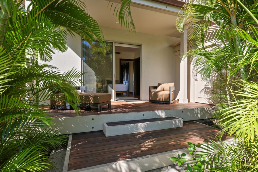 Reverse view of the lanai for the second bedroom.