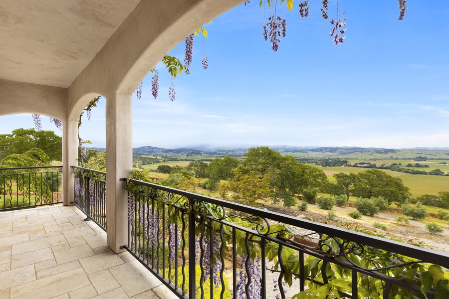 Guest House views over Suisun Valley