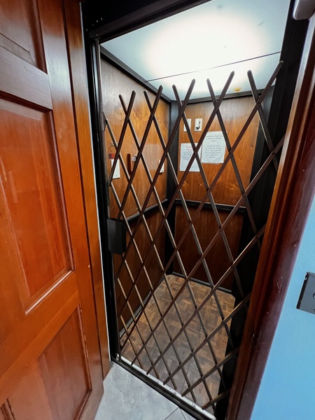Elevator for the 2nd and 3rd levels