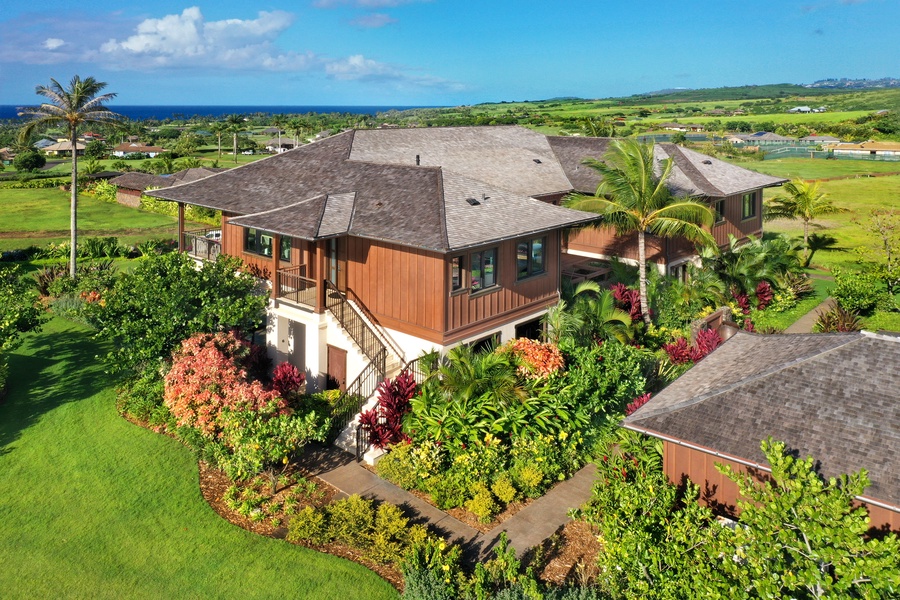 Ideally situated within walking distance of the Shops at Kukuiula, Second-level Kainani Villa #8 features air conditioning, high ceilings, an open floor plan, and elegant finishes, creating an extraordinary setting for your Hawaiian getaway