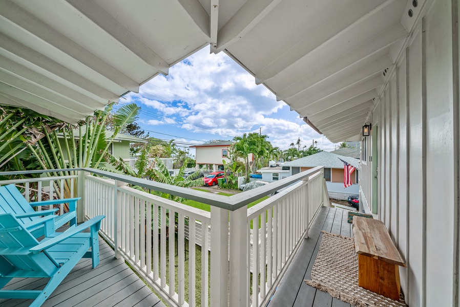 View from front lanai.