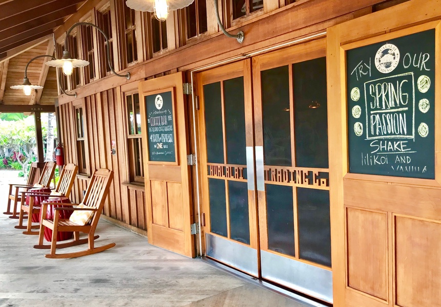 Resort trading post offering curated island goods, apparel and keepsakes.